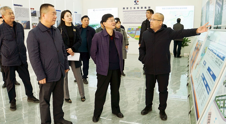 市人大财经委 常委会预算工委一行到问鼎娱乐集团泾河工业园调研座谈