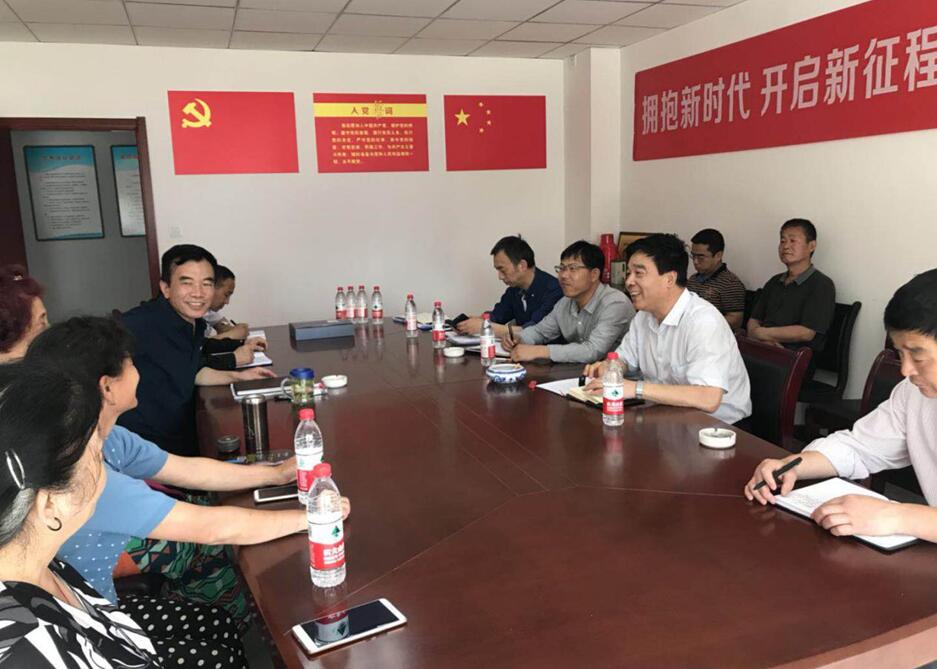 集团大调研第五组     赴正合物业延河分公司、、红旗分公司调研