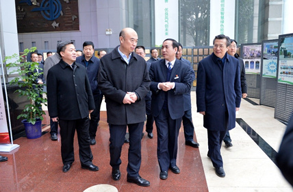 【陕鼓集团】陕西省委副书记、、、省长、、、省政府党组书记刘国中一行莅临陕鼓视察指导事情